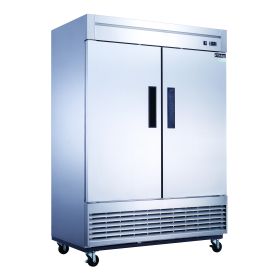 40.7 cu.ft. Commercial Upright Reach-in Refrigerator with 2 doors made by Stainless Steel